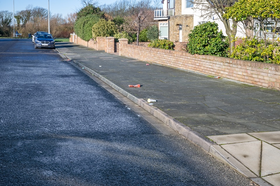Grade C litter example